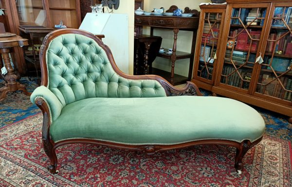 Walnut Single End Chaise - Image 2