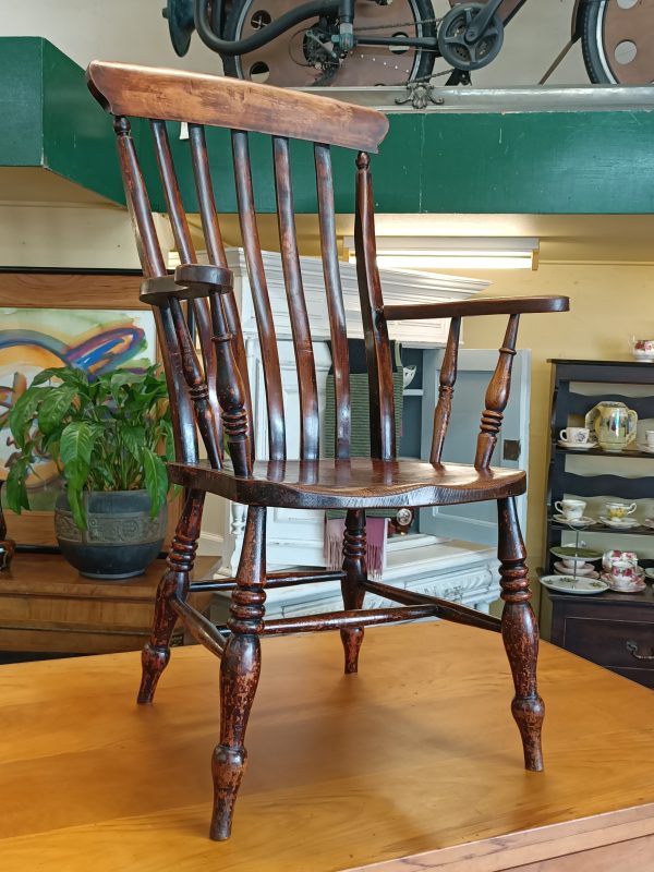 Beech and Elm Windsor Chair - Image 5