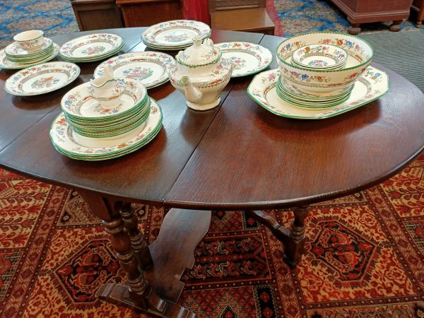 Oak Refectory Gateleg Table - Image 10