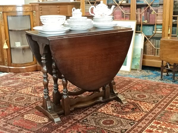 Oak Refectory Gateleg Table