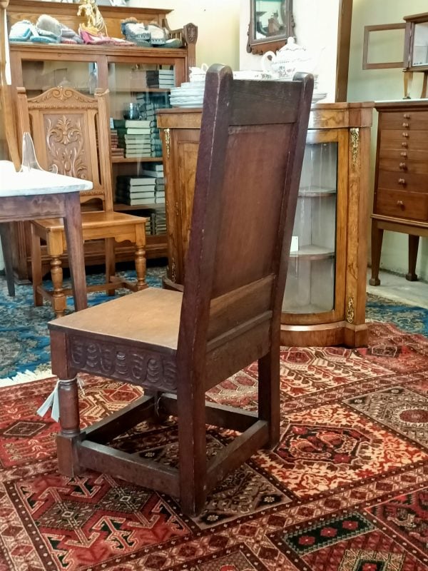 Oak Wainscot Chair - Image 8