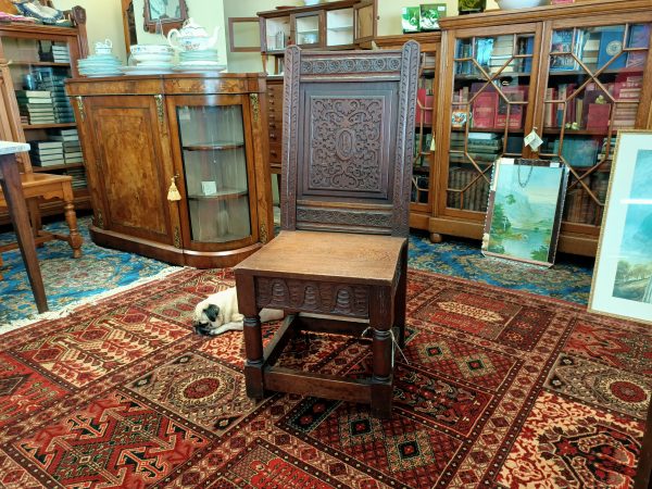 Oak Wainscot Chair - Image 7