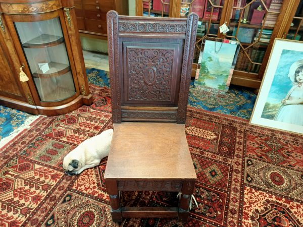 Oak Wainscot Chair - Image 6