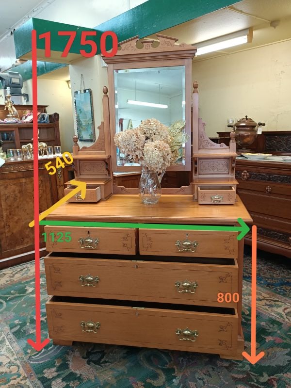 Colonial Kauri Dressing Table - Image 6