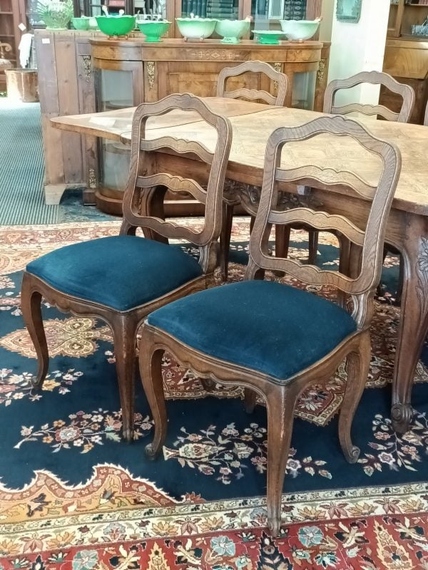 sold sold sold ... Six French oak dining chairs - Image 11