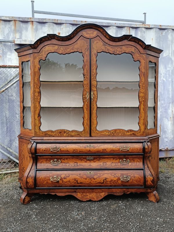 Dutch Marquetry cabinet... she's da bombe! - Image 15