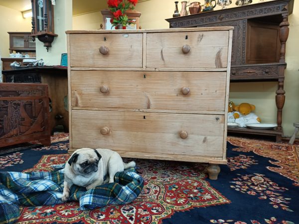Pine chest of drawers