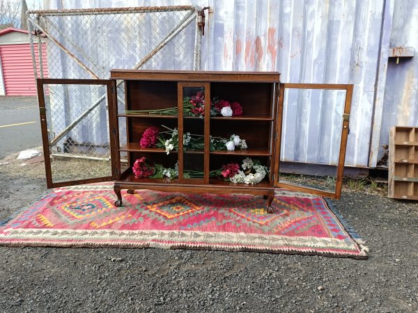 Oak china cabinet - Image 7