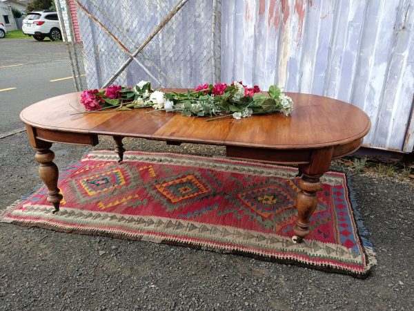 Cedar extension dining table