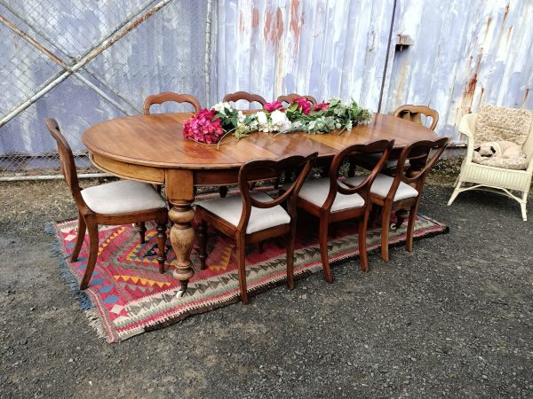 Cedar extension dining table - Image 11