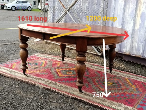 Cedar extension dining table - Image 5