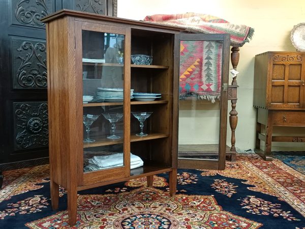 Shaker'esc Oak cabinet aka bookcase - Image 6