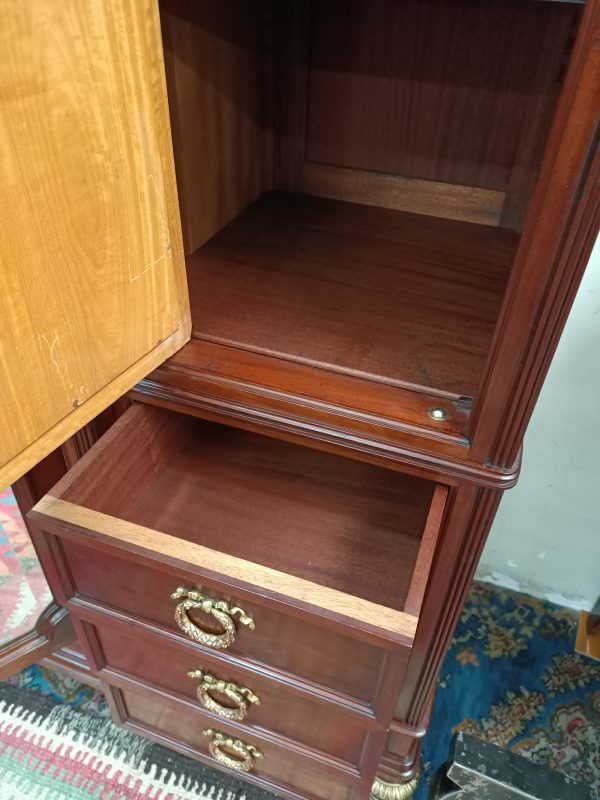 Parisian Mahogany Armoire - Image 13