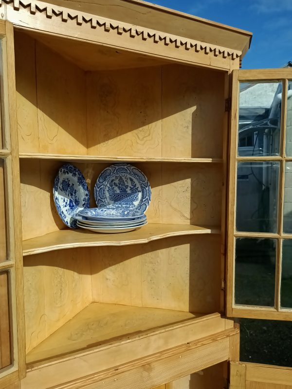 Pine Corner Cupboard - Image 11