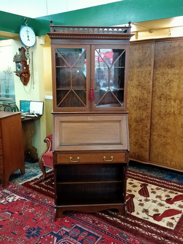 Maple & Co Bureau Bookcase - Image 13