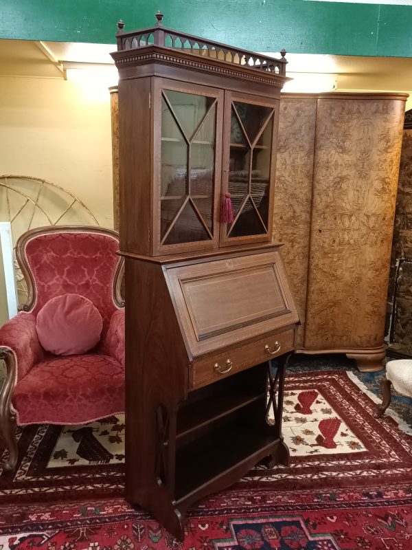 Maple & Co Bureau Bookcase - Image 2