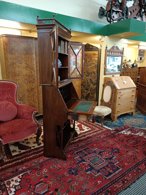Maple & Co Bureau Bookcase - Image 6