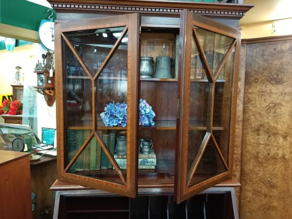 Maple & Co Bureau Bookcase - Image 9