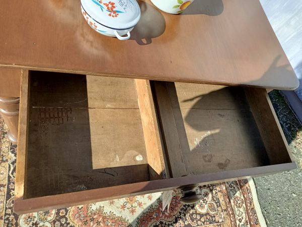 Toffee-hued Kauri Kitchen Table - Image 11