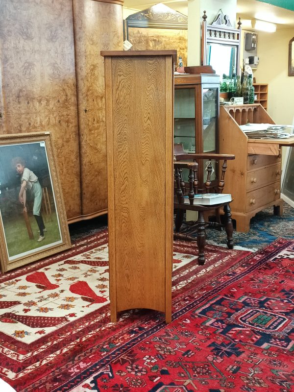sold sold sold ... Oak and leadlight Bookcase - Image 11