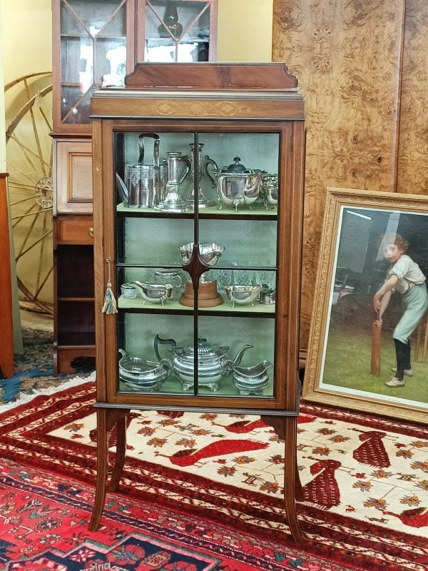 sold sold sold ... Edwardian China Cabinet - Image 2
