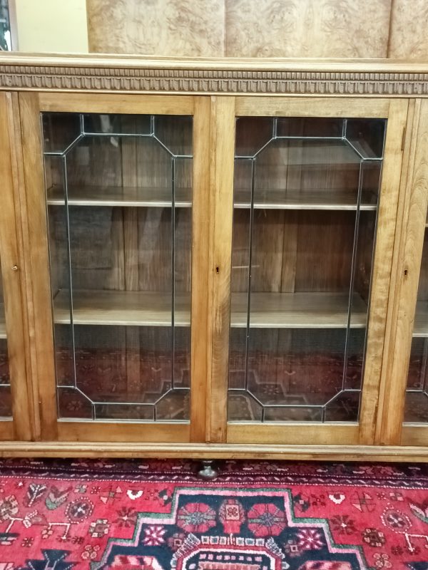 long'ish Walnut bookcase - Image 15
