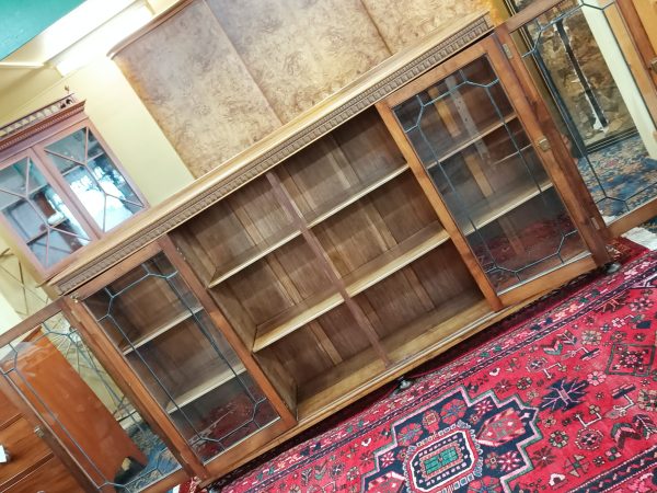 long'ish Walnut bookcase - Image 8