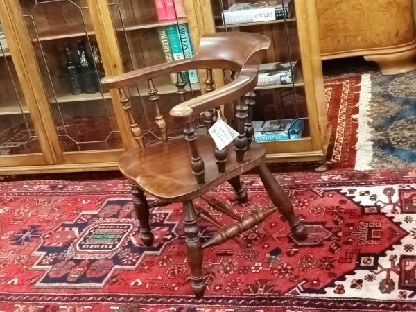 Walnut "Smoker's Bow" chair - Image 10