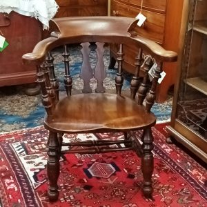 Walnut "Smoker's Bow" chair