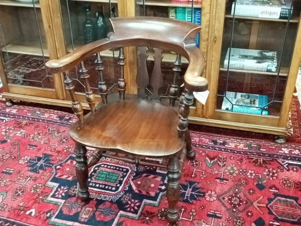 Walnut "Smoker's Bow" chair - Image 3