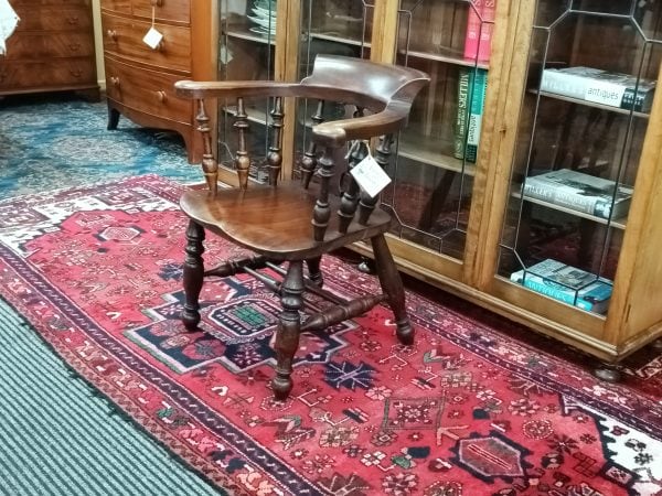Walnut "Smoker's Bow" chair - Image 4