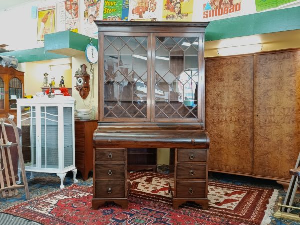 Rosewood Bureau Bookcase
