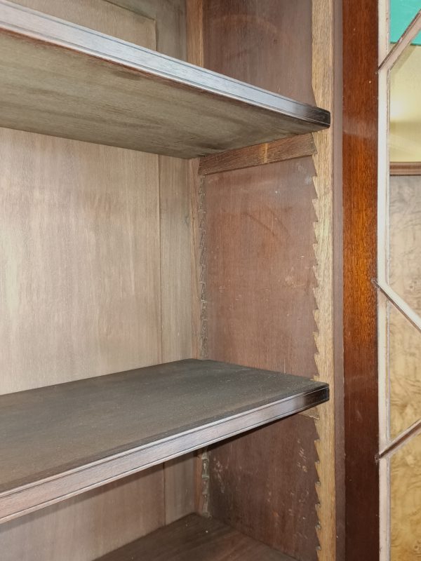 Rosewood Bureau Bookcase - Image 9