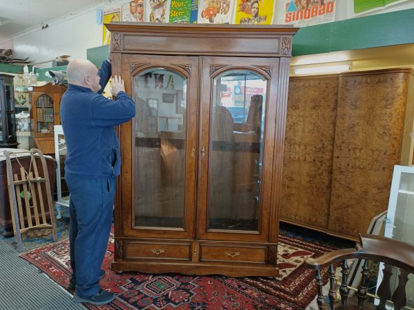 sold sold sold ... Large Chestnut Vitrine - Image 2