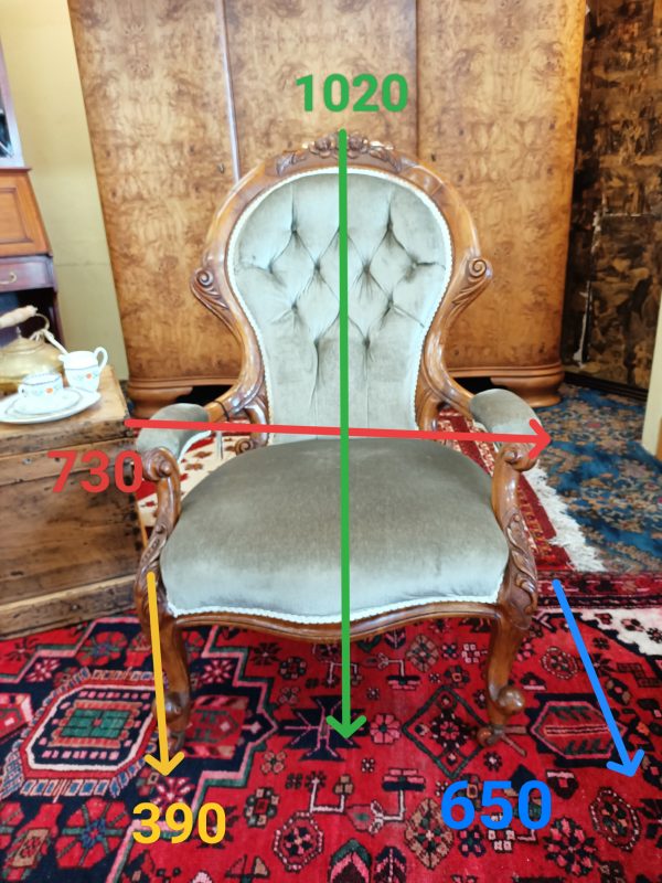English Spoonback Chair - Image 3