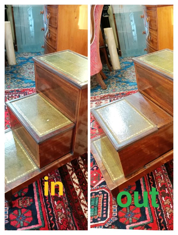 step on up, Mahogany bedroom steps - Image 8