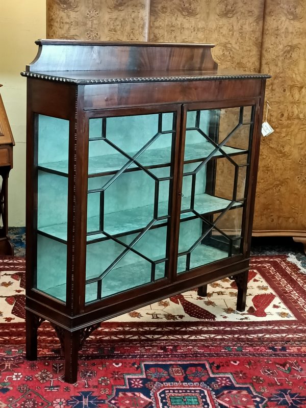 Edwardian Mahogany china cabinet
