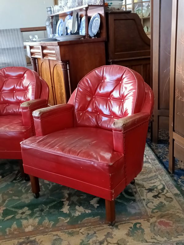 Leather Club chairs - Image 15