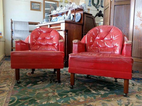 Leather Club chairs - Image 2