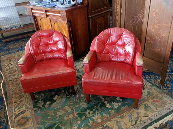 Leather Club chairs - Image 10