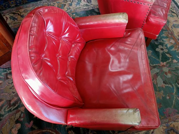 Leather Club chairs - Image 5
