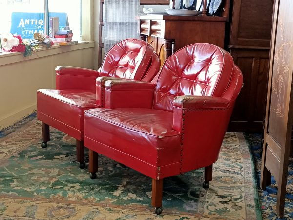 Leather Club chairs - Image 9