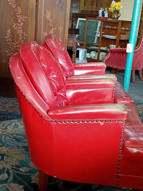 Leather Club chairs - Image 6
