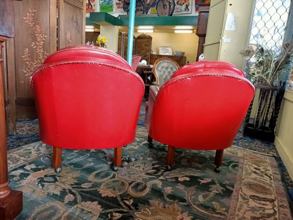 Leather Club chairs - Image 7