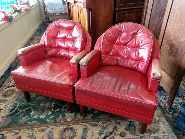 Leather Club chairs - Image 11