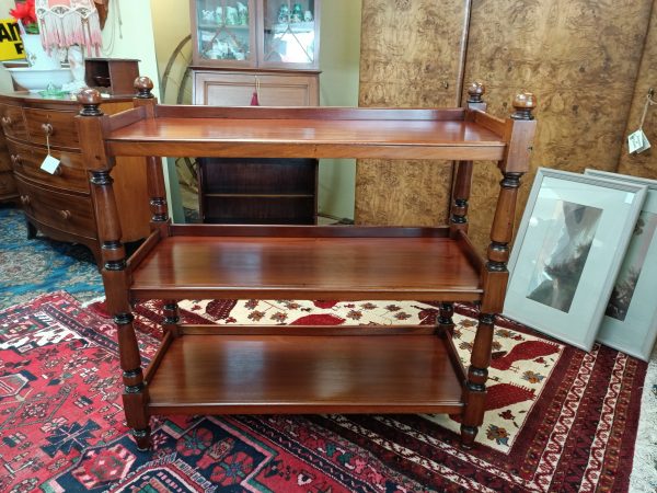 American Walnut Dumb Waiter - Image 8