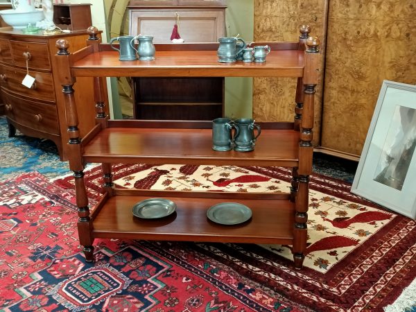 American Walnut Dumb Waiter - Image 10
