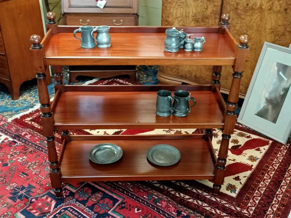 American Walnut Dumb Waiter - Image 9
