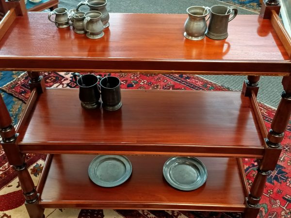 American Walnut Dumb Waiter - Image 7