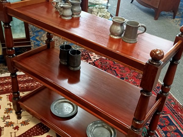 American Walnut Dumb Waiter - Image 6